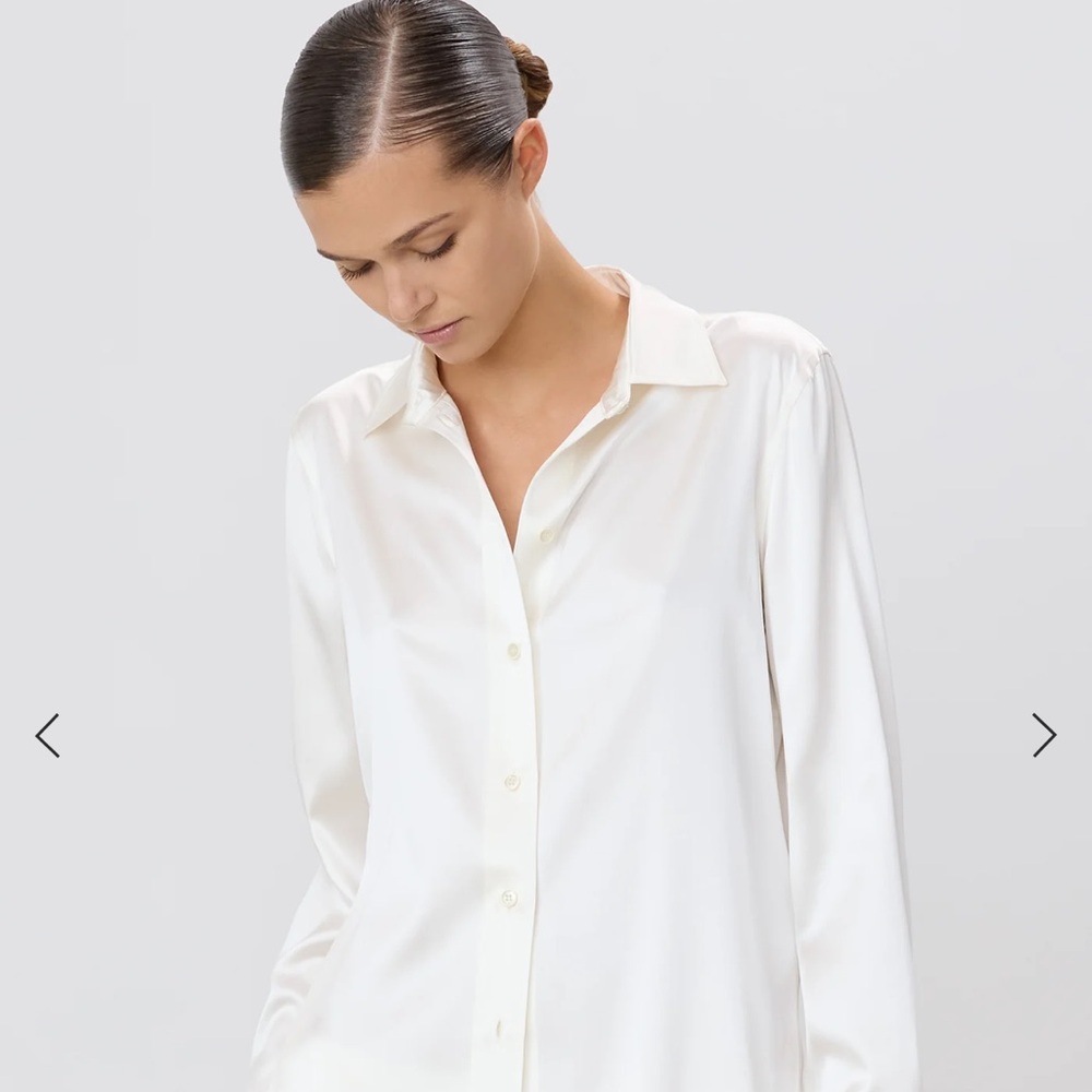 Eterne CONSTANCE TOP in DOVE - Picture 2 of 4